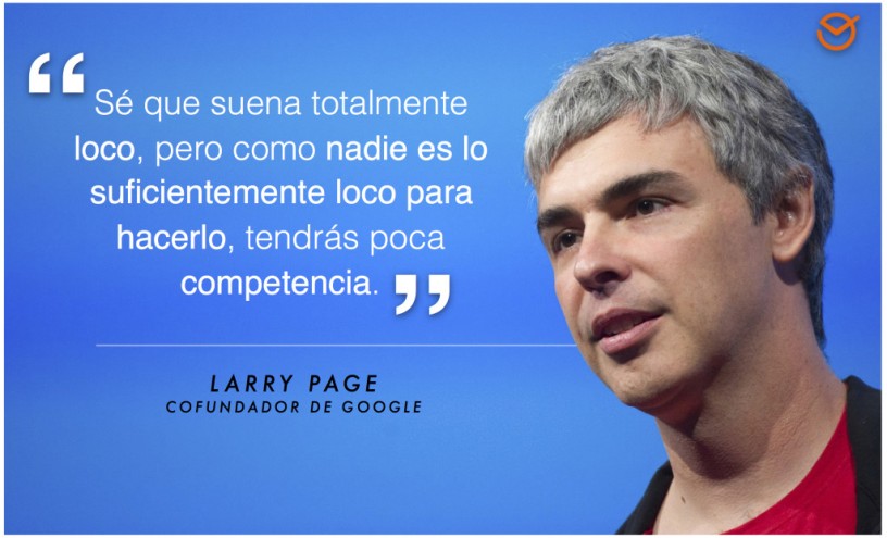 ¿Qué hay que hacer para ver lo mismo que Larry Page?