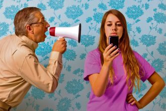 mobile education problem with teenagers